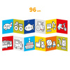 CZUCZU Long Drawing Vehicles Coloring Book for Children 2+ 01065