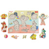 Trefl Wooden Puzzle Medium Bobaski and Teddy Bear 61629