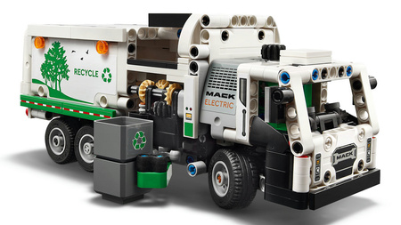 LEGO TECHNIC MackLR Le camion à ordures électrique 42167 - Ensemble de briques