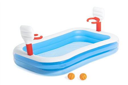 Piscine gonflable BESTWAY avec terrain de basket B54122 14153