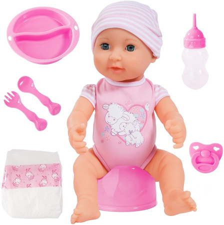 Baby Piccolina doll 40 cm with accessories