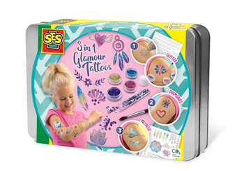 Creative fun, fashionable tattoos for children 3in1 14155 41554