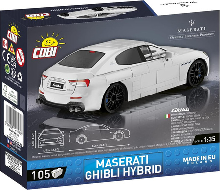 COBI CARS Maserati Ghibli Hybrid 105kl 24566