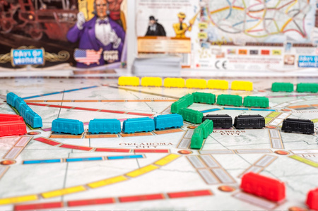 Board the Train Game: USA 17014