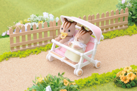 Sylvanian Families Double Stroller 04533