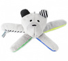 WHISBEAR Ours en peluche sensoriel bourdonnant avec capteur de pleurs Citron 95512