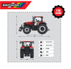 Case Maxxum 150 43291 agricultural tractor