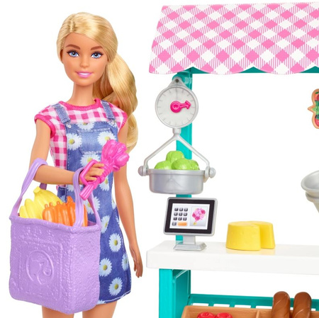 Barbie Farmers Market Coffret avec poupée HCN22