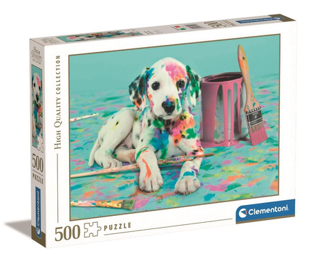 Clementoni 500 HQC Le puzzle drôle de Dalmatien 35150