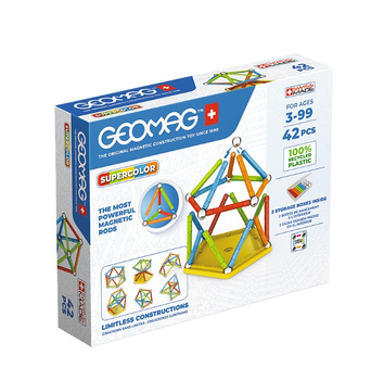 TREFL Geomag Supercolor Panels Recycled 42el G383 03830 - Educational toy