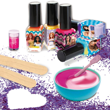 Barbie Kit de création de vernis à ongles changeant de couleur 97982