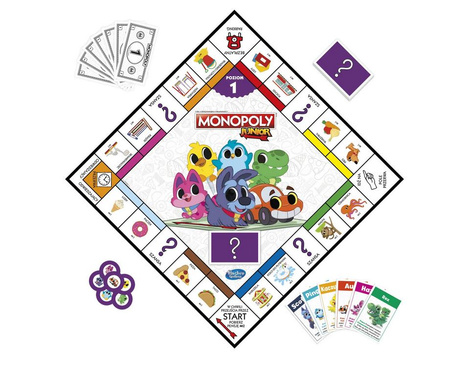 HASBRO PL jeu MONOPOLY Junior édition découverte F8562