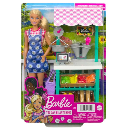 Barbie Farmers Market Coffret avec poupée HCN22