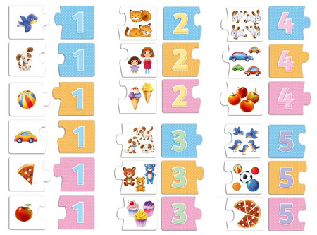 GRANNA PL Jeu Éducatif Un Deux Trois 00413 04137