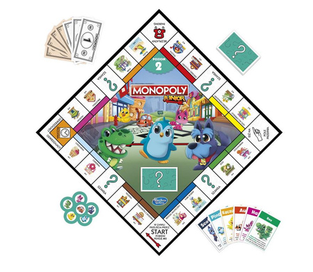 HASBRO PL Game MONOPOLY Junior Discovery Edition F8562