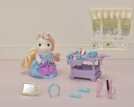 SYLVANIAN Queue de cheval avec cheveux longs + accessoires 05644