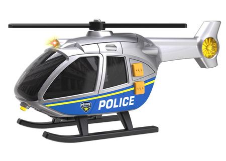 Police helicopter with light and sound effect 1417145