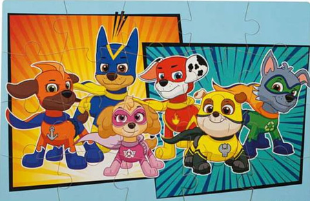 PAW Patrol wooden puzzle 4in1 6040049