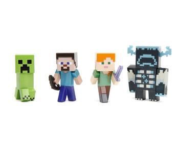 Minecraft metal figures 4-pack 6.5cm 326-2001