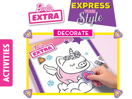 Barbie Carnet de croquis Exprimez votre style 12679