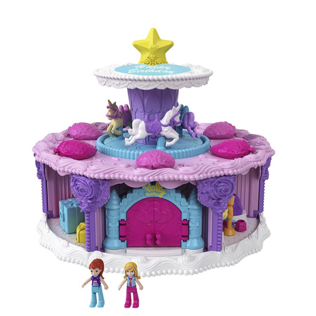 Polly Pocket ensemble gâteau d'anniversaire GYW06