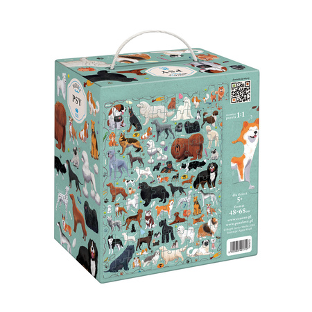 CZUCZU Puzzlove Chiens 100 pièces - Puzzle pour enfants 91712
