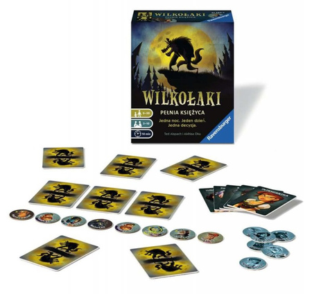 Full Moon Werewolves Card Game - 27284