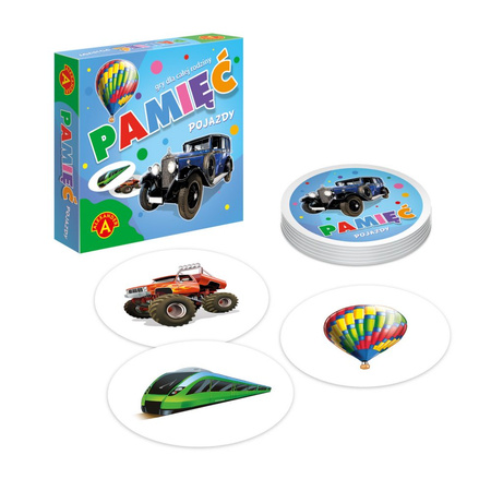 Family game Memory Vehicles 22339