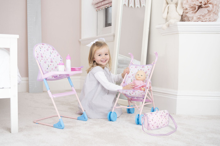 Peppa Pig stroller + chair set 1423628