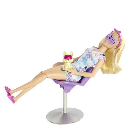 Barbie home SPA set poupée HCM82 - détente et soins amusants