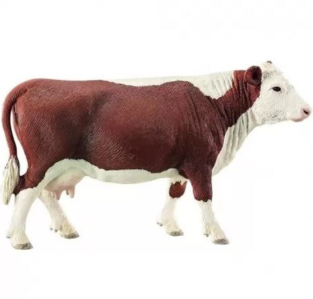 Schleich Hereford cow Farmworld 13867 28076