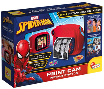 DANTE Lisciani Spiderman Print Cam 04024 - Appareil photo pour enfants