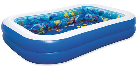 Piscine gonflable 3D Bestway 262x175x51cm B54177 26149 - Parfaite pour le jardin