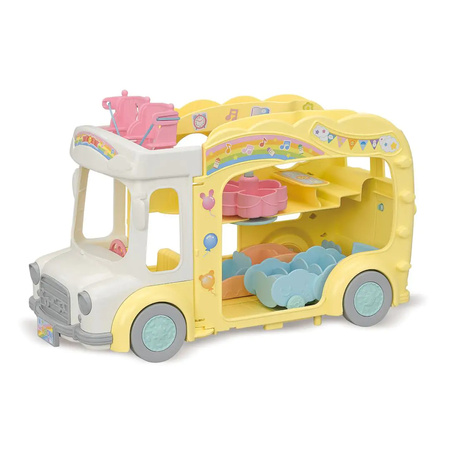 SYLVANIAN colorful children's bus 05744