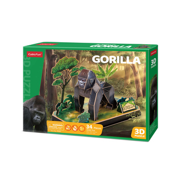 3D Puzzle Animals Gorilla DANTE Cubic Fun 08592