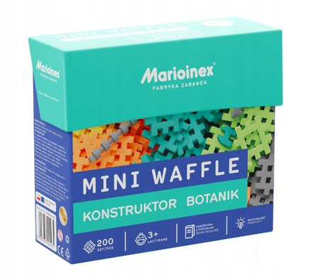 MARIOINEX Waffle blocks Constructor Botanik 200 pieces 04275