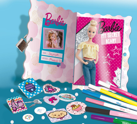 DANTE Lisciani Barbie mon journal secret pour enfants 86030