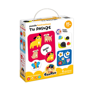 CZUCZU Contrast puzzle for children - 92009 fits here