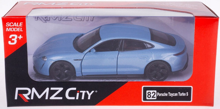 DAFFI Modèle RMZ Porsche Taycan Turbo bleu K-954 19543