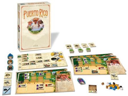 Ravensburger strategy game Puerto Rico 27521