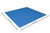 Tapis de piscine Bestway 335x335 cm B58001