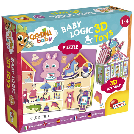 DANTE Lisciani Carotina Bébé Logic3D Jouets Éducatifs 92543