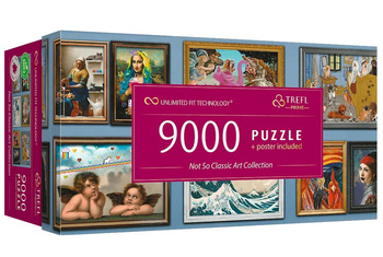 CREFL PUZZLE 9000 pieces Not So Classic ArtCol. 81021