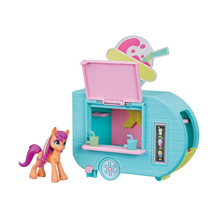 HASBRO Mon Petit Poney Sunny et Smoothie Truck F6339