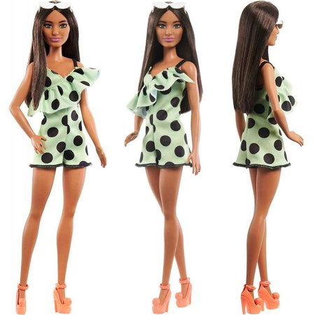 Poupée Barbie Fashionistas dans une robe HPF76 - un jouet à la mode pour les filles