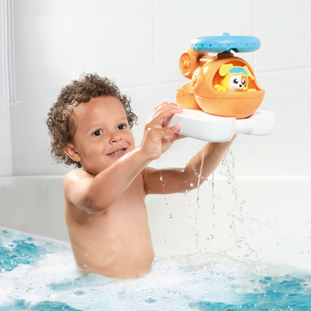 Splashing helicopter for children's bathtub E73305