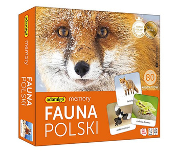 Polish Fauna - memory game for children 07738