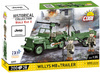 COBI HC World War II Willys MB & Trailer 200kl 2297