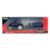 New Holland T6 tractor + trailer 43268