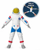 RMS NASA Astronaut Stretchy Toy 82-0067 19524